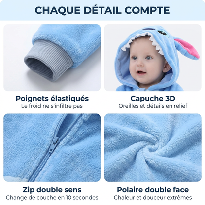 Combinaison Pyjama Bébé Stitch